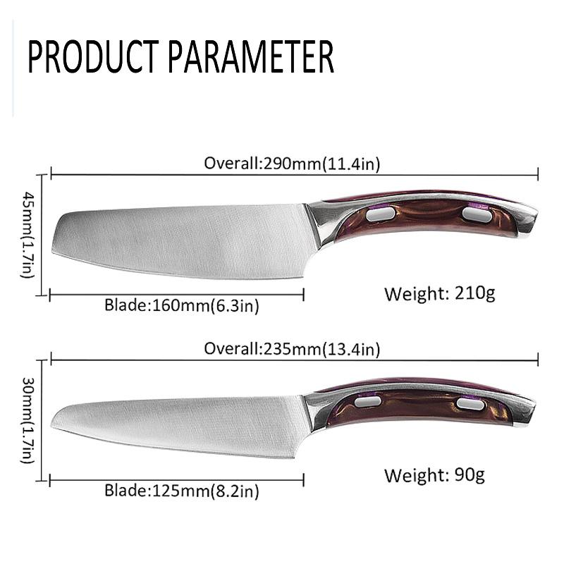 Stainless Steel Kitchen Knife Japanese Chef Knife Sliced Kitchen Knife Scissors Fruit Knife