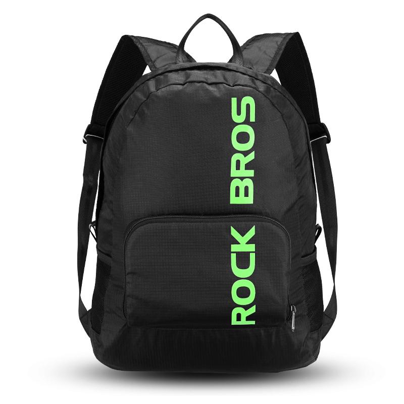 ROCKBROS Портативный спортивный рюкзак Водонепроницаемые складные сумки Походы Кемпинг Велоспорт Велосипедные сумки Мужские Женские Комплект Дорожная сумка