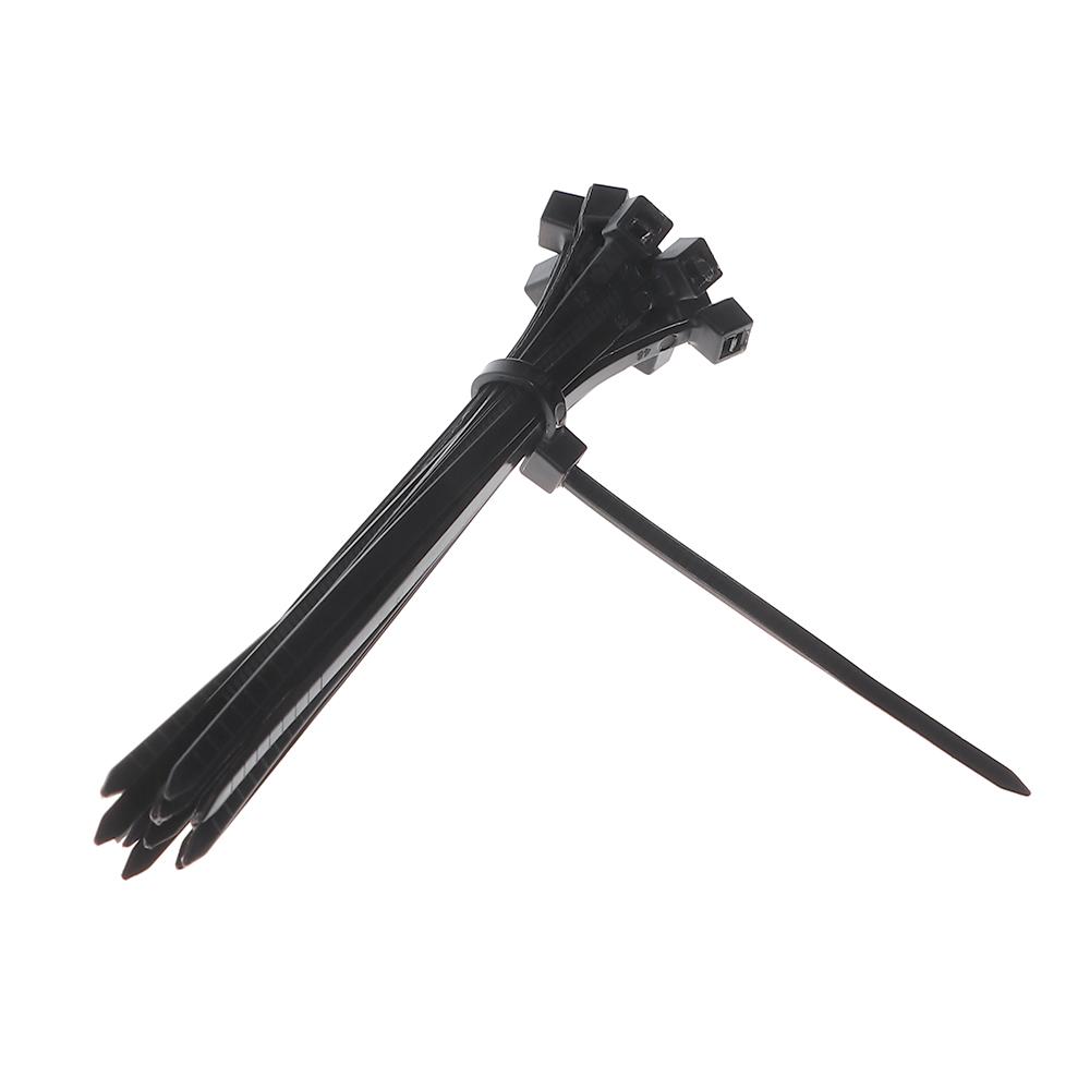 12/15/20Pcs Self-Locking Zip Tie Holders Heavy Duty Wire Mount Base  Electrical Supplies