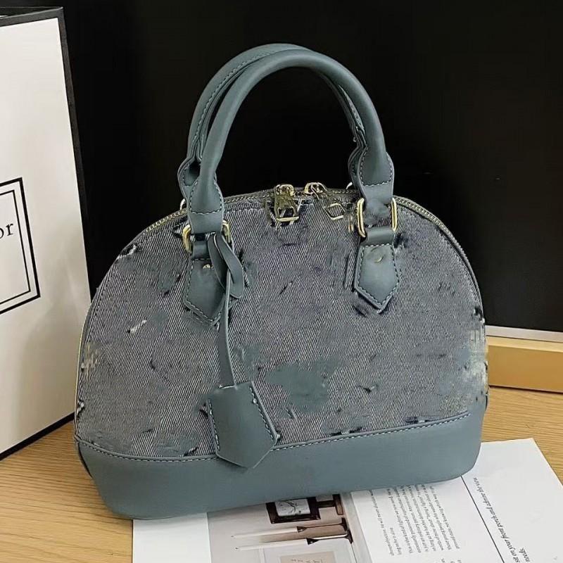 2026 Stilvolle Muschel-Handtasche Damen PU-Leder Umhängetasche Kleine Größe Retro-Design Mit Reißverschluss