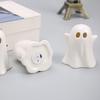 Halloween Ghost LED Light Up Halloween Decor Creative Glowing Ghost Ornament Illuminated Halloween Gift Desktop Home Decoration