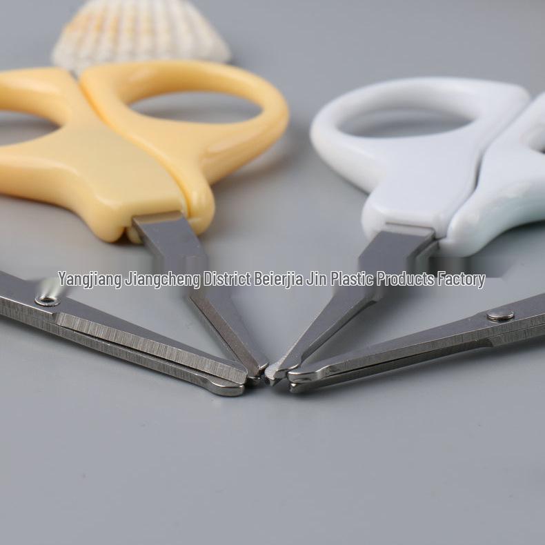 Round-Head Child Safety Craft Scissors with Plastic Handle