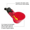 Bowls Bird Coop Water Drinker Bowl Chicken Drinker Fowl Drinker Birds Water Bowl Poultry Waterer