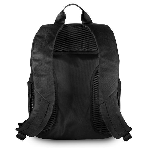 Mochila BMW 16 pulgadas Raya Roja Carbono Negra