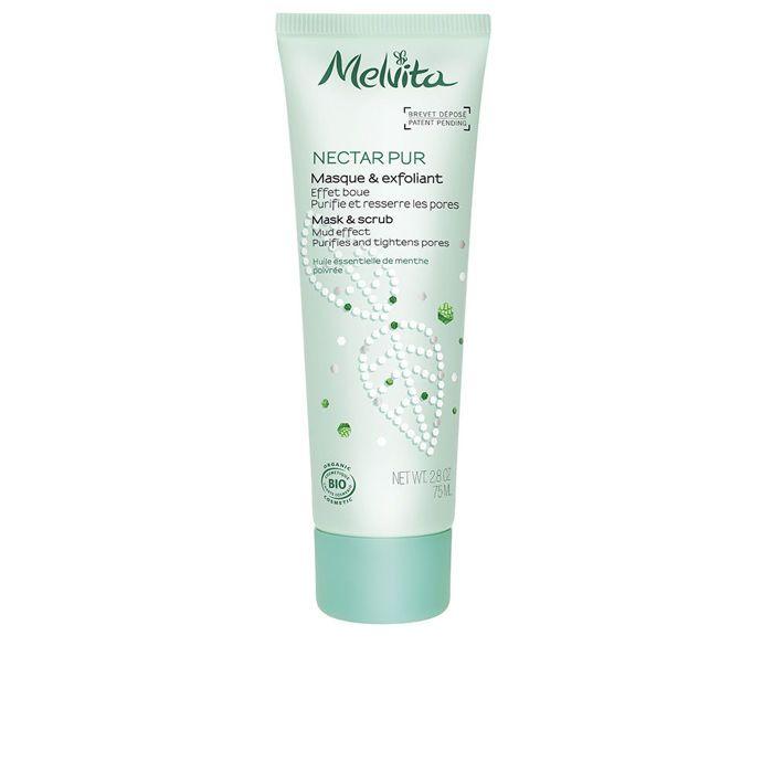 Masque exfoliant 3 en 1 - NECTAR PUR - 75 ml - Peaux mixtes à grasses - Vegan
