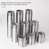 50/200mm Length 1/8" 1/4" 3/8" 1/2" 3/4" 1" -2" single-head Male Threaded Pipe Fittings Stainless Steel SS304 Connector Adapter