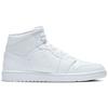 Air Jordan 1 Mid 'Triple White 2020' Men's 554724-130