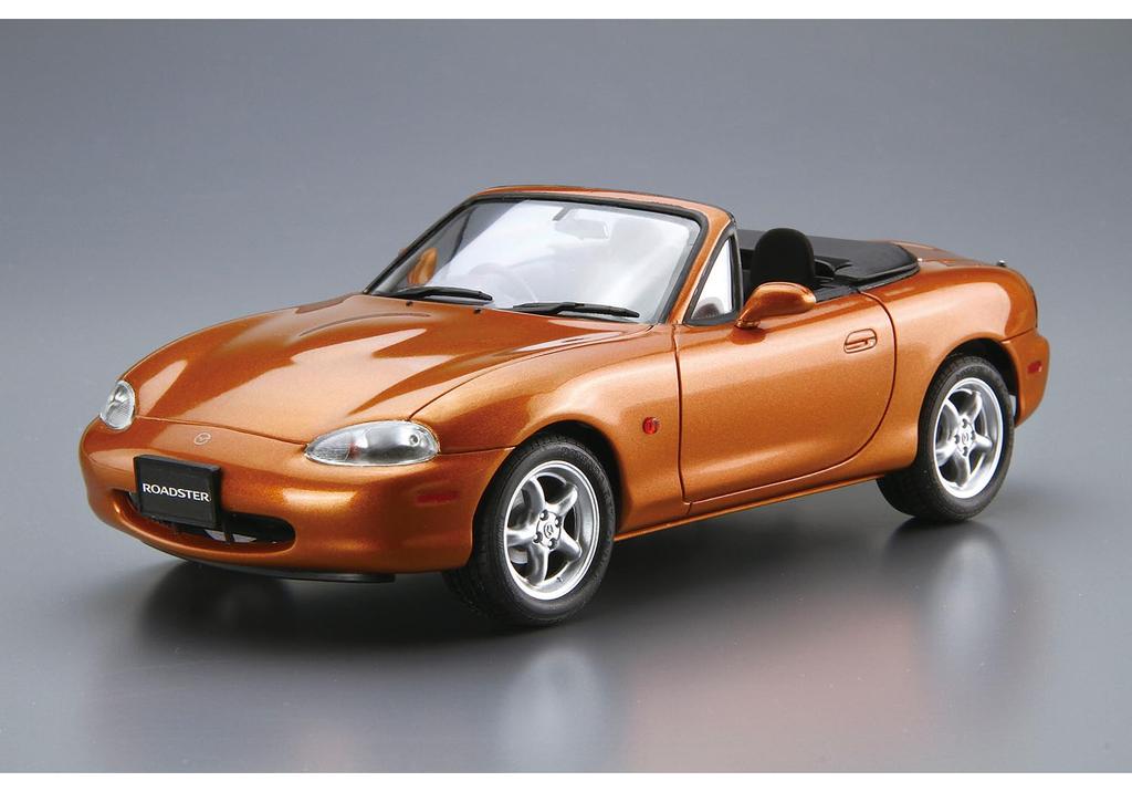 Aoshima Bunka Kyozai The Model Car 117 Mazda NB8C Roadster RS Plastic Model Kit Co., Ltd. (AOSHIMA) No. 1/24 '99