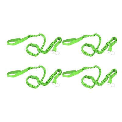 4 STÜCKE Kajak Rutenfangleine Elastisch Verlustsicher Nylon Kanu Paddel Leine Sicherheitsseil für Surfen Rafting