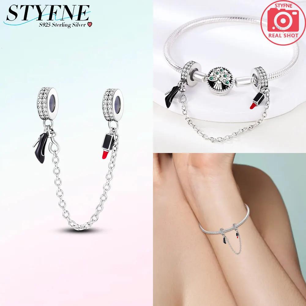 Copper Charms Fit Original Beads Bow Perfume Bottle Pink Charms For Women Fine Diy Birthday Jewelry Gifts