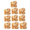 10 Sheets Funny Monkey Hugging Plush Toy Stickers Quirky Vinyl Decals for Laptops Water Bottles Luggage Skateboards Waterproof DIY Crafts