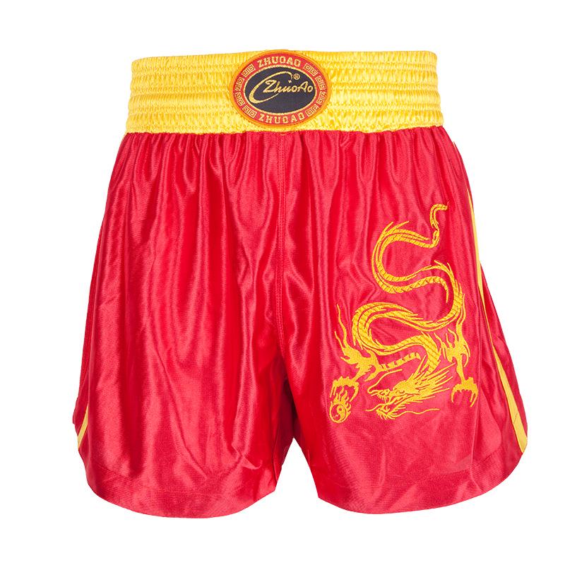 Embroidered Dragon Sanda Muay Thai Boxing and Fighting Suit Set