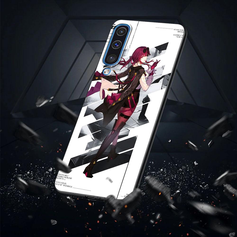Rail Kafka Honkai Star Case for Samsung Galaxy A03 A04s A20 A30 A20e A70 A70s A50 A40 A30s A50s A20s A10s TPU Black Phone Cover