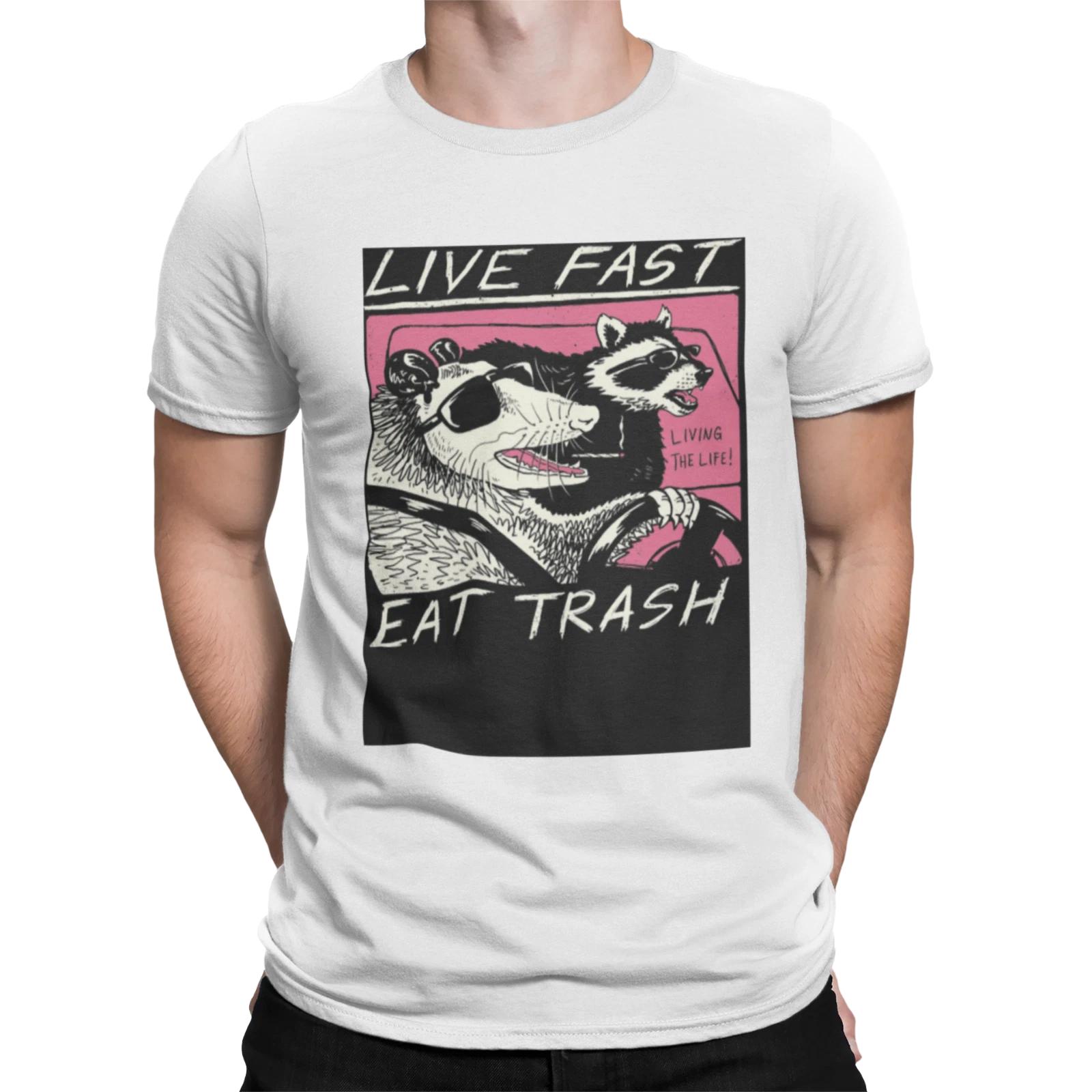 

live fast eat trash sonic youth music concert tour t shirt 2XL