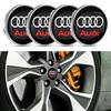 4pcs 56/60mm Car Wheel Center Cap Hub Cover Badge Car Accessories For A1 A2 A3 A4 A5 A6 A7 A8 Q1 Q2 Q3 Q4 Q5 Q6 Q7 Q8 B5 B6 B7 B8 C5 C6 C7