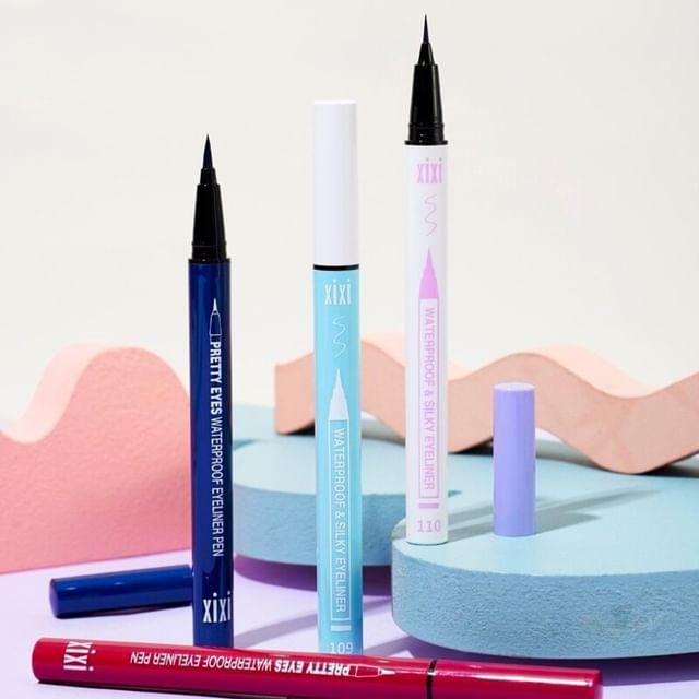 xixi - Waterproof Eyeliner Pen - 3 Colors #110 Purple - 1.2ml