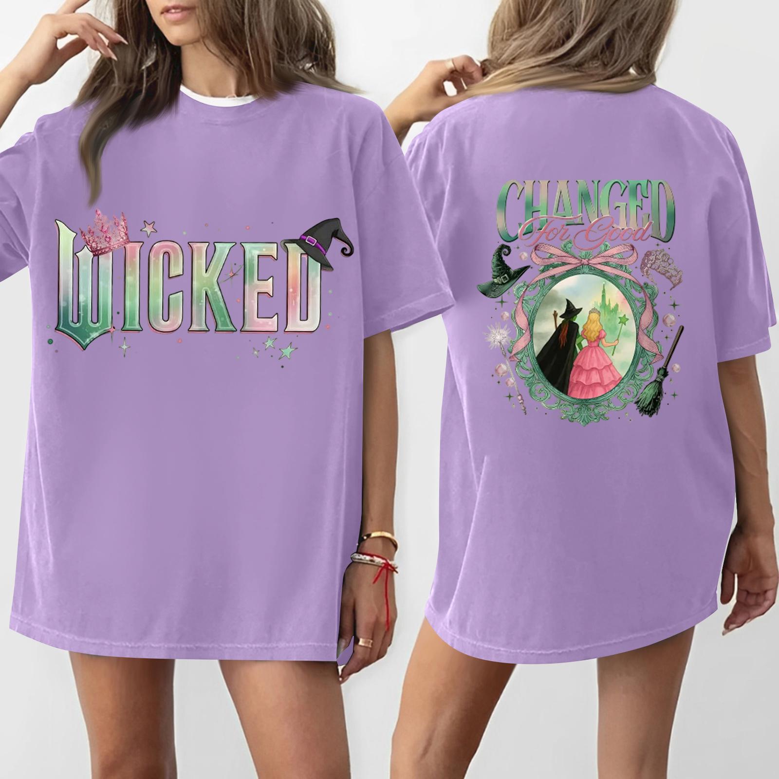 

Women s Casual Fashion Round Neck Printed Short Sleeve T-Shirt Top XXXXXL фиолетовый