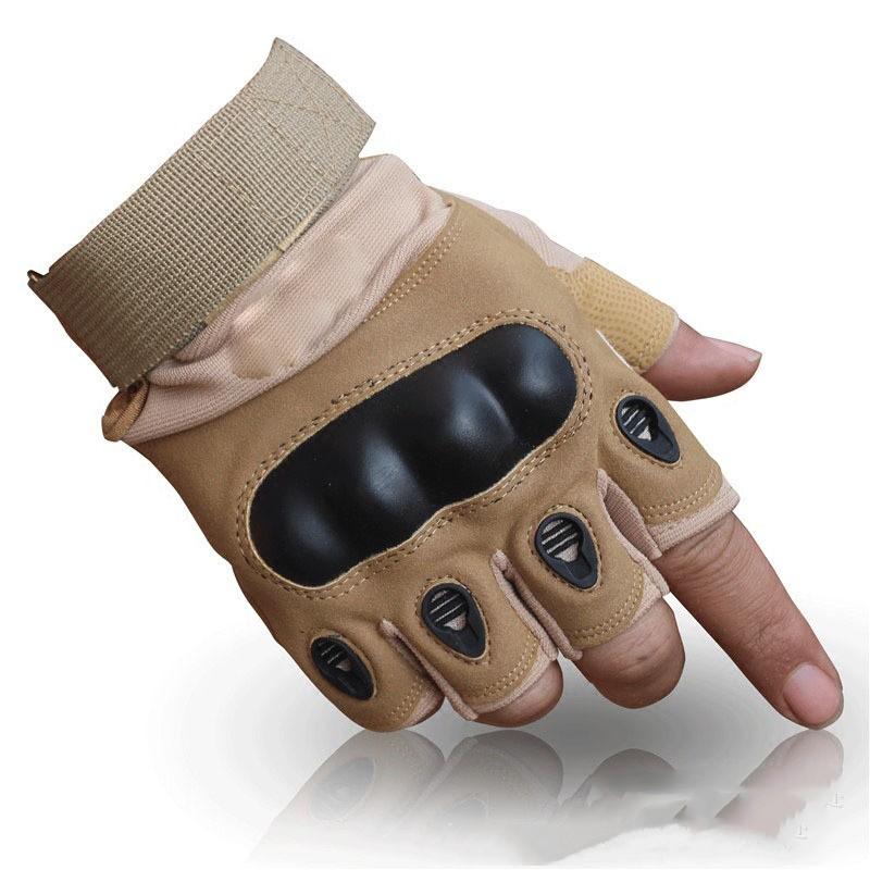 Military Tactical Gloves For Men Outdoor Cut Resistant Mittens Sports Gloves Shooting Airsoft Combat Half Finger Gloves