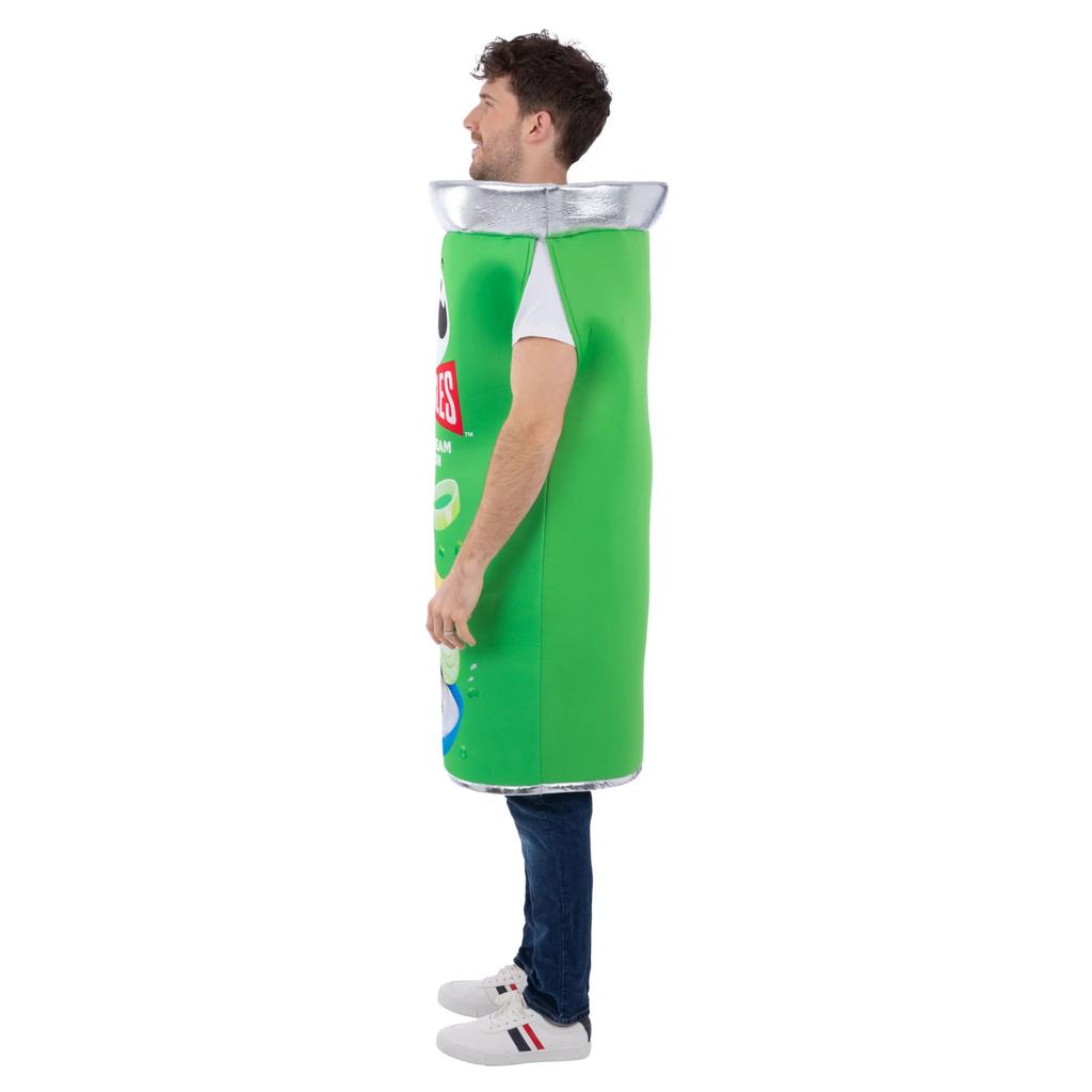 Pringles Unisex Adult Sour Cream & Onion Can Costume