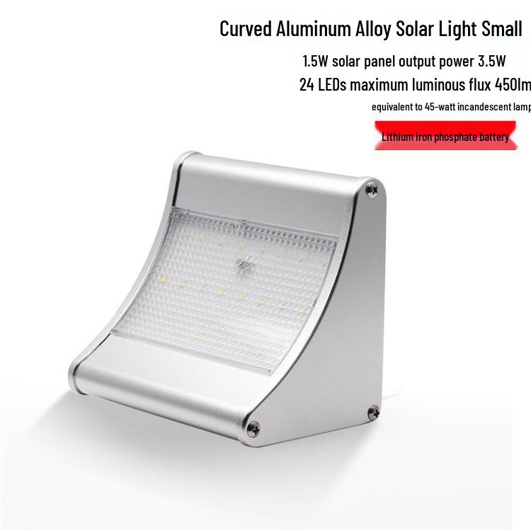 Villa Courtyard Solar-Powered LED Radar Induction Outdoor Wall & Street Light