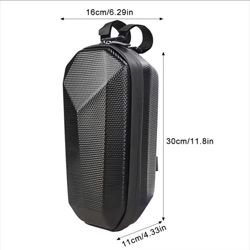 Bike Front Bag Large Capacity Hanging Storage Box for Electric Scooter Easy To Install Bicycle Handlebar Bag Portable Hard Shell
