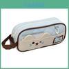 Pencil Case For Girls Large Capacity Style Cute Fabric Stationery Organizer For School