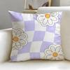 Stripes Cushion Cover Soft  EasyWash Pillow Case  Versatile for Couch Bed Travel and Office
