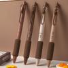 4 pezzi penna gel ST pennino da 0,5 mm modello caffè stampa firma cancelleria ufficio divertente penna a sfera forniture per studenti