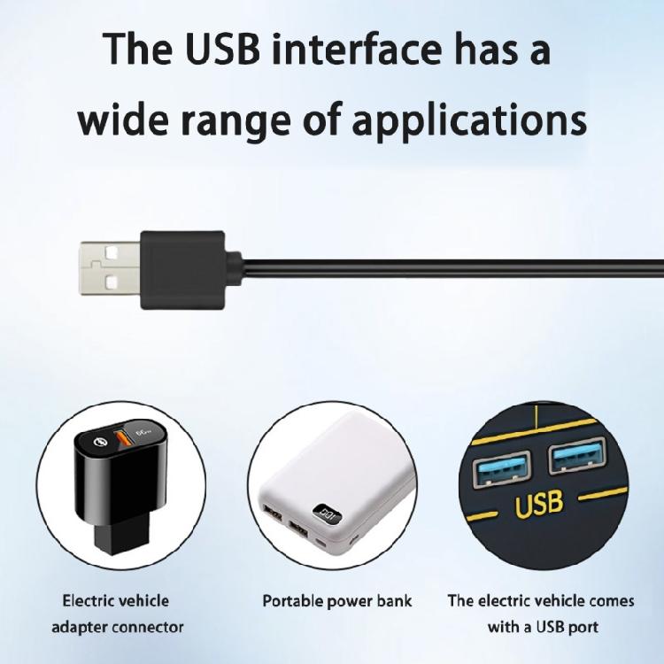 Mehrzweck Elektrisch Beheizter Griffgriff-Abdeckung Für Winterliches Radfahren Auf Verschiedenen Motorrädern Fahrzeugen USB Betrieben Radfahrer Benutzen