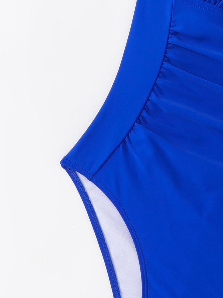 2026 European & American Conservative One-Piece Swimsuit for Women