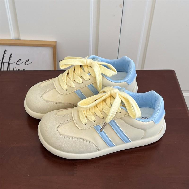 Super summer women's niche board shoes, new spring versatile sub-platform casual white shoes