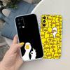 DUCK Cartoon Phone Case for Motorola Edge 20 30 S30 40 50 Fusion Lite Plus Pro Ultra Neo One Action Zoom Hyper Power Macro Vision