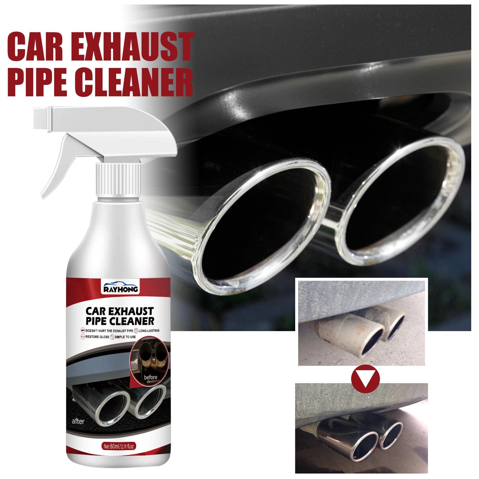 Pulitore Tubo di Scarico Rayhong per Auto Moto - Riduce le Emissioni, Pulisce Ruggine/Carbonio, Ferma il Fumo Nero | Manutenzione Facile