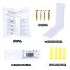 Practical Crack Monitorings Record, Standard Tell-Tales Crack Monitors Crack Gauges Monitors Width Monitorings Tool