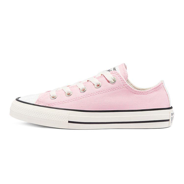 Converse Chuck Taylor All Star Low Top Low Top Kids Canvas Shoes Pink White Kids' 670698C