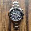 Used CITIZEN Citizen ATESSA Eco Drive Radio Solar Operating Item ATP53-2892 Men's Watch