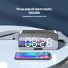 1pc LED Digital Alarm Clock with Bluetooth ,Speaker Mirror Bedroom Office Decor Table Screen Temperature FM Radio