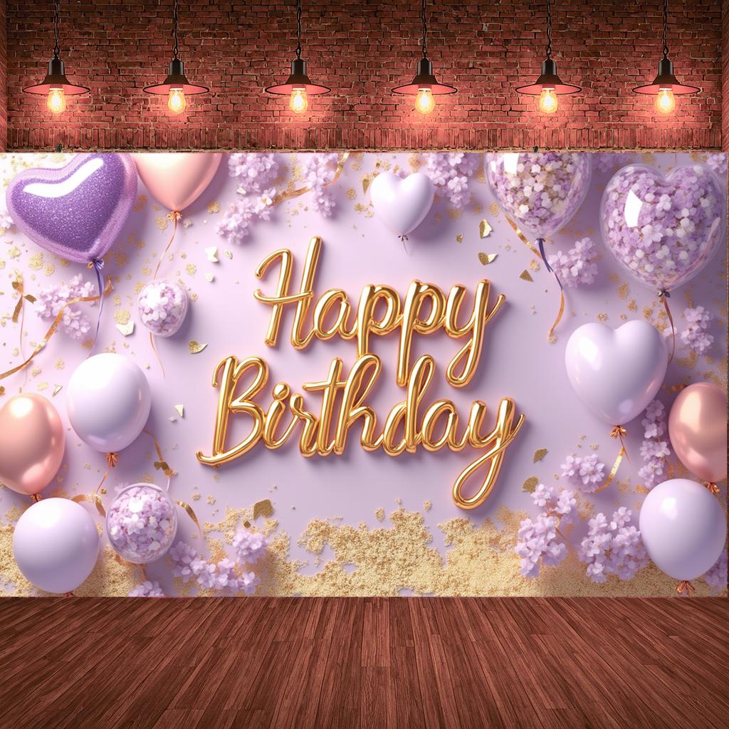 Party Hintergrund Stern Konfetti Banner Feier Banner Dekoratives Design Geburtstagsdeko Für Innendekoration Party Feier