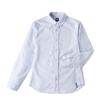 SS25 Standard Version Polo Collar Small Logo Woven Label Long Sve Shirt Men Shirts Blue LMT009028T1200FA06867