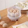 Stainless Steel Egg Cooker With Multifunction Boiling Steaming For Kitchen Home Food Prep