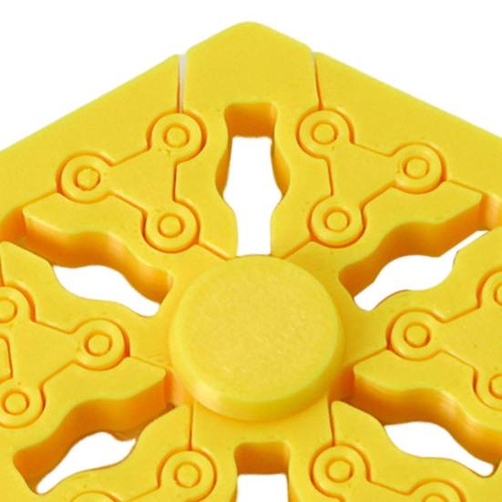 Rozkládací Fidget Spinner Hračka Úleva od Stresu Úzkosti Bistabilní Stav Gyroskop Přenosný Cestovní Prstový Bifurkační Gyroskop Senzorická Rotující Hračka
