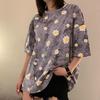 2020 New Daisy Short-sleeved T-shirt Female Bottoming Korean Version of Loose Body T-shirt Half-slee