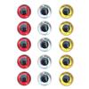 300 Grains 3mm-9mm Fish Lure Eyes 3D Fishing Bait Eyes 2025 3D Holographic Eye