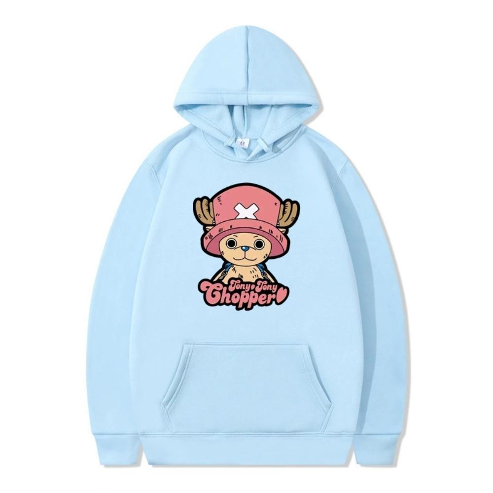 Fashion for Fans of ONE PIECE Anime Tony Tony Chopper Printed Sweatshirt Outdoor Sport Cosplay Pullovers Hoodie Cosplay Costume