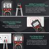 MASTFUYI Smart Digital Multimeter 6000 Counts True RMS Professional Tester Ohm Frequency Capacitance Measurement NCV Detection