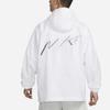 Nike Jackets Men's White Hooded Non Detachable Moderate (Unisex) Jackets FB7805 100
