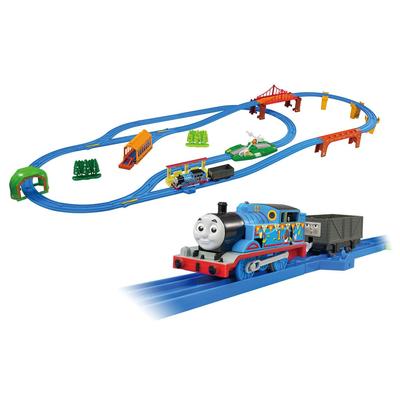 Welcome To the World of Plarail Thomas! Best Selection Set, Train Toy, Ages 3 and Up, by Takara Tomy