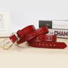 Meimeier New women's genuine leather belt - korean style versatile pure cowhide pin buckle belt