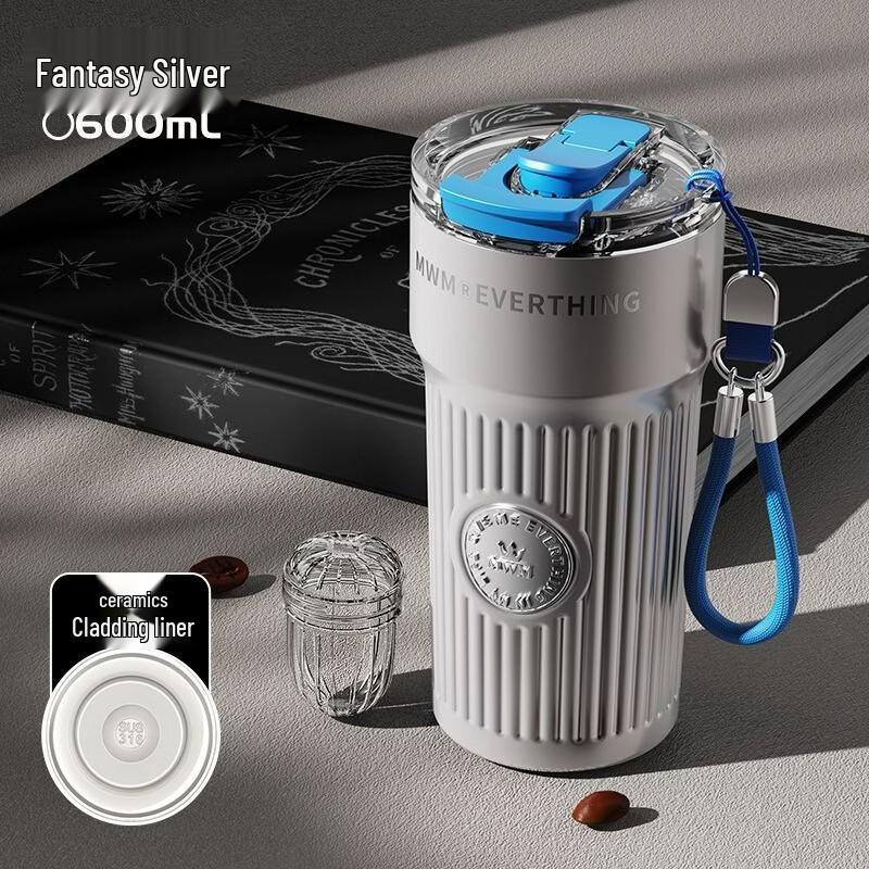 Shangqi Portable Ceramic-Lined Coffee Thermos