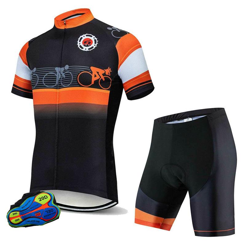 Cycling Jersey Short-sleeved Suit Men's Professional Summer Road Quick-drying Breathable Cycling Shirt 2026 Summer Breathable Cycling Suit Set
